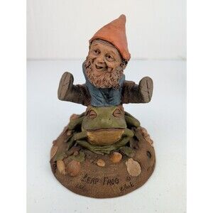 Tom Clark Gnome LEAP FROG 1993 Edition #78 SIGNED Tim Wolfe